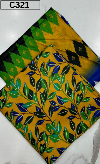 DIGITAL PRINTED LINEN 3PC | DS C321 |