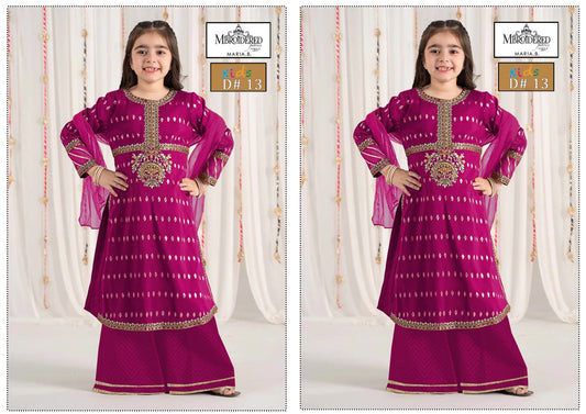 | DS 13-HOTPINK | KIDS EMBROIDERED LAWN 2PC