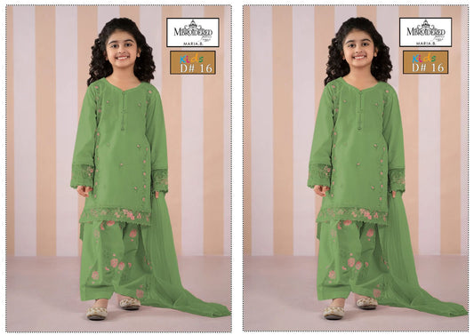 | DS 15-PARROT | KIDS EMBROIDERED LAWN 2PC