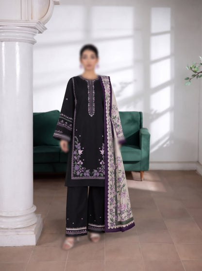 VOL 292 | 04 | AEENA BY SHANAYA | DIGITAL PRINTED 3PC CORDUROY KHADDAR SUIT | PRINTED SHIRT, TROUSER & DUPATTA
