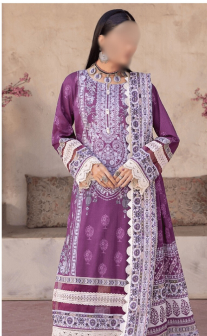 LAWN | DS 09 | DIGITAL PRINTED LAWN 3PC