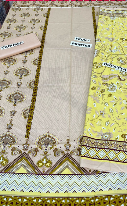 VOL 75 | DS 09 | DIGITAL PRINTED LAWN 3PC LAWN DUPATTA