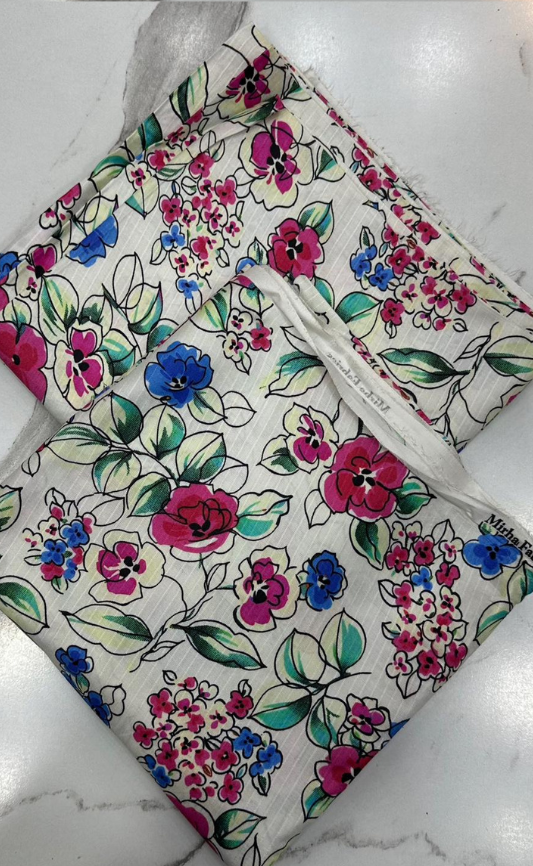 BANA DORIA LINEN 2PC | DS 19 | DIGITAL PRINTED
