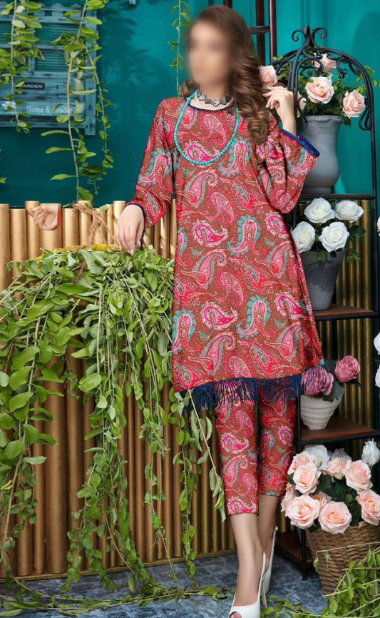 LAWN PRINTED 2PC |DS 07|
