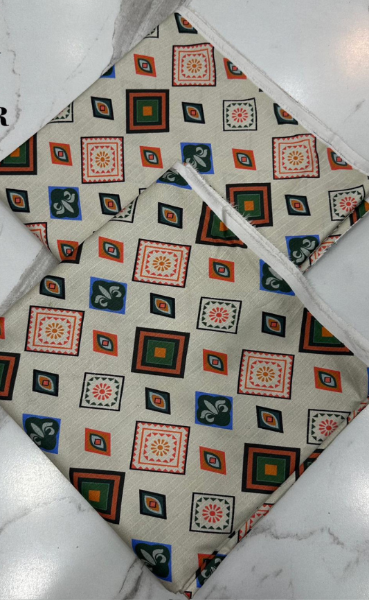 BANA DORIA LINEN 2PC | DS 01 | DIGITAL PRINTED