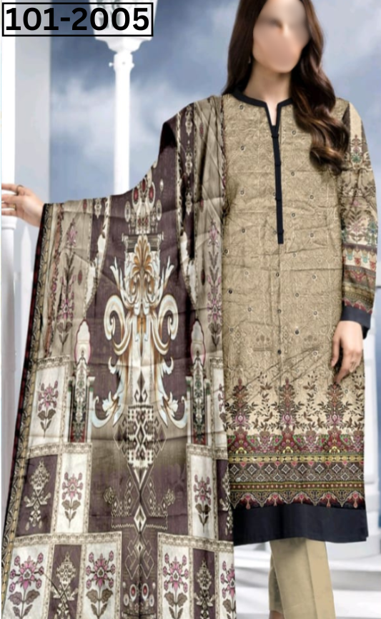 VOL 101 | DS 2005 | VICOSE DIGITAL PRINTED 3PC