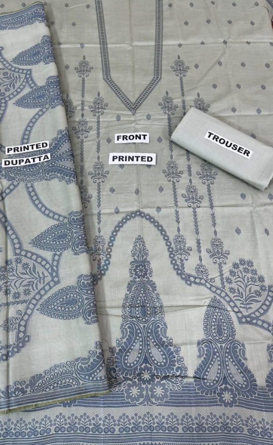 JACQUARD BAROSHA LAWN 3PC | DS 04 |