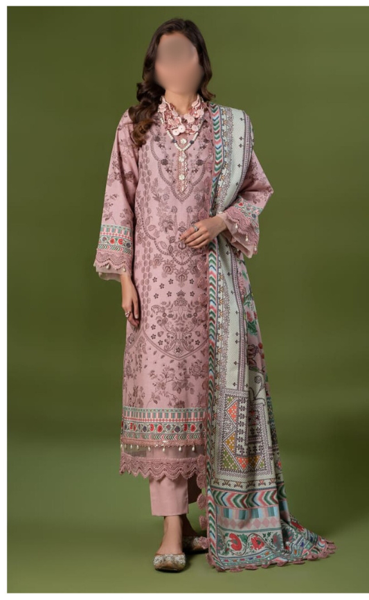 LAWN | DS 04 | DIGITAL PRINTED LAWN 3PC