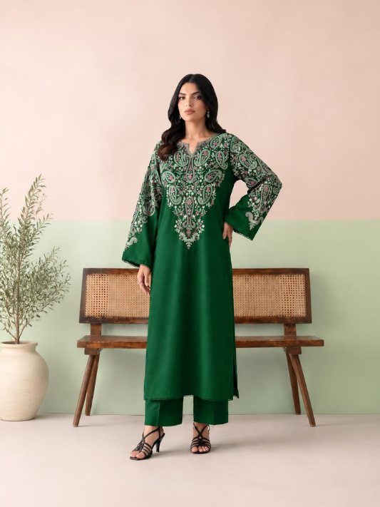 VOL 281 | DS 03 | DHANAK LUXURY EMBROIDERY 3PC