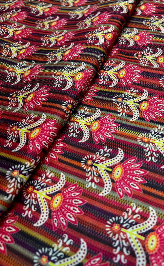 MIRHA LINEN DIGITAL PRINTED ALLOVER 2PC | DS 04 |