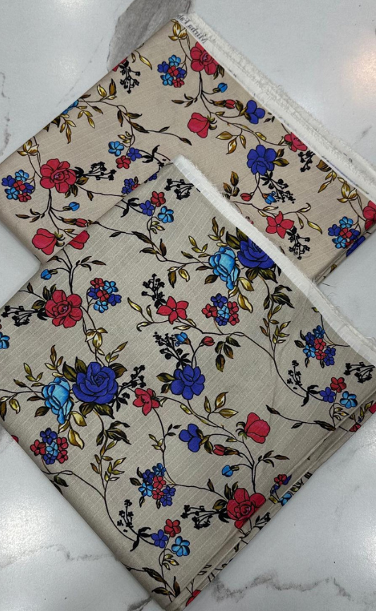 BANA DORIA LINEN 2PC |DS 24| DIGITAL PRINTED