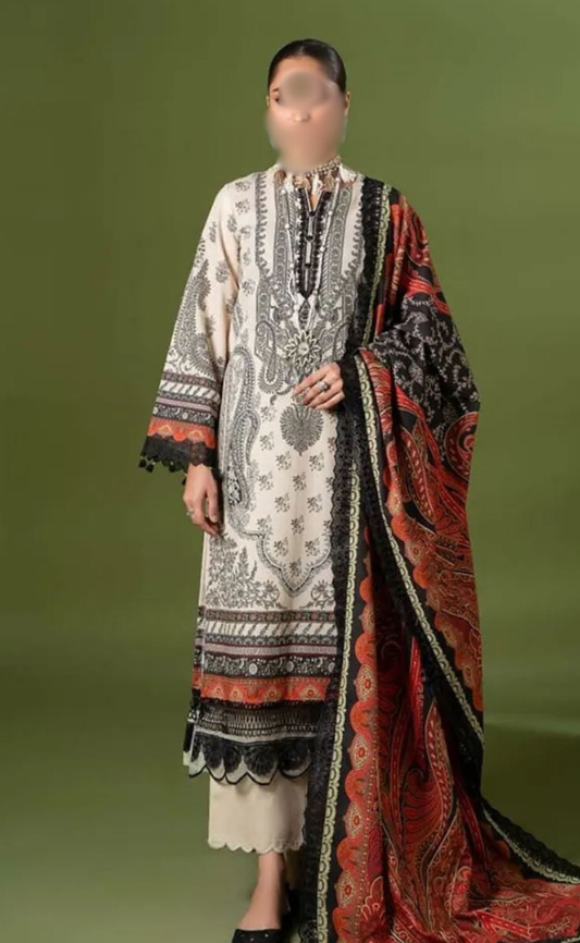 LAWN | DS 07 | DIGITAL PRINTED LAWN 3PC