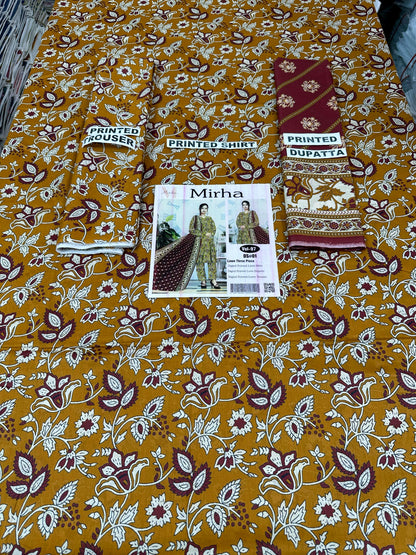 VOL 97 | DS 01 | DIGITAL PRINTED LAWN 3PC LAWN DUPATTA