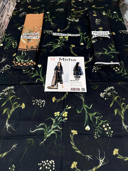 VOL 97 | DS 14 | DIGITAL PRINTED LAWN 3PC LAWN DUPATTA