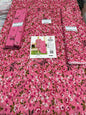 VOL 113 | DS 12 | DIGITAL PRINTED BANADORA LAWN 3PC VOIL LAWN DUPATTA