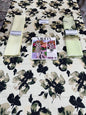 VOL 116 | DS 13 | DIGITAL PRINTED LAWN 3PC DYED TROUSER VOIL LAWN DUPATTA