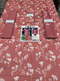 VOL 116 | DS 09 | DIGITAL PRINTED LAWN 3PC DYED TROUSER VOIL LAWN DUPATTA