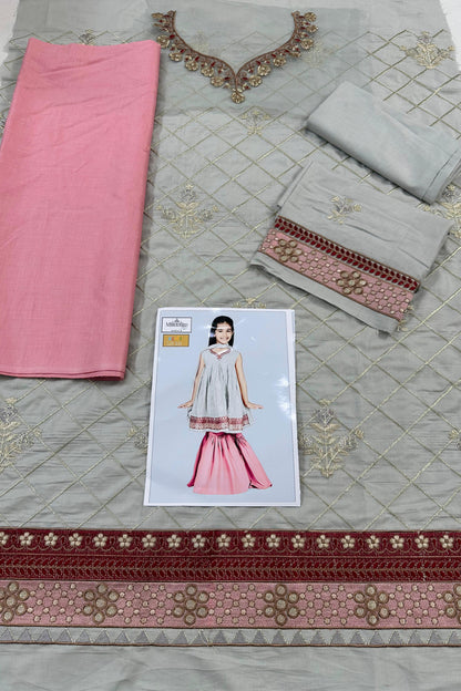 KIDS EMBROIDERED LAWN 2PC | DS 5030-B |