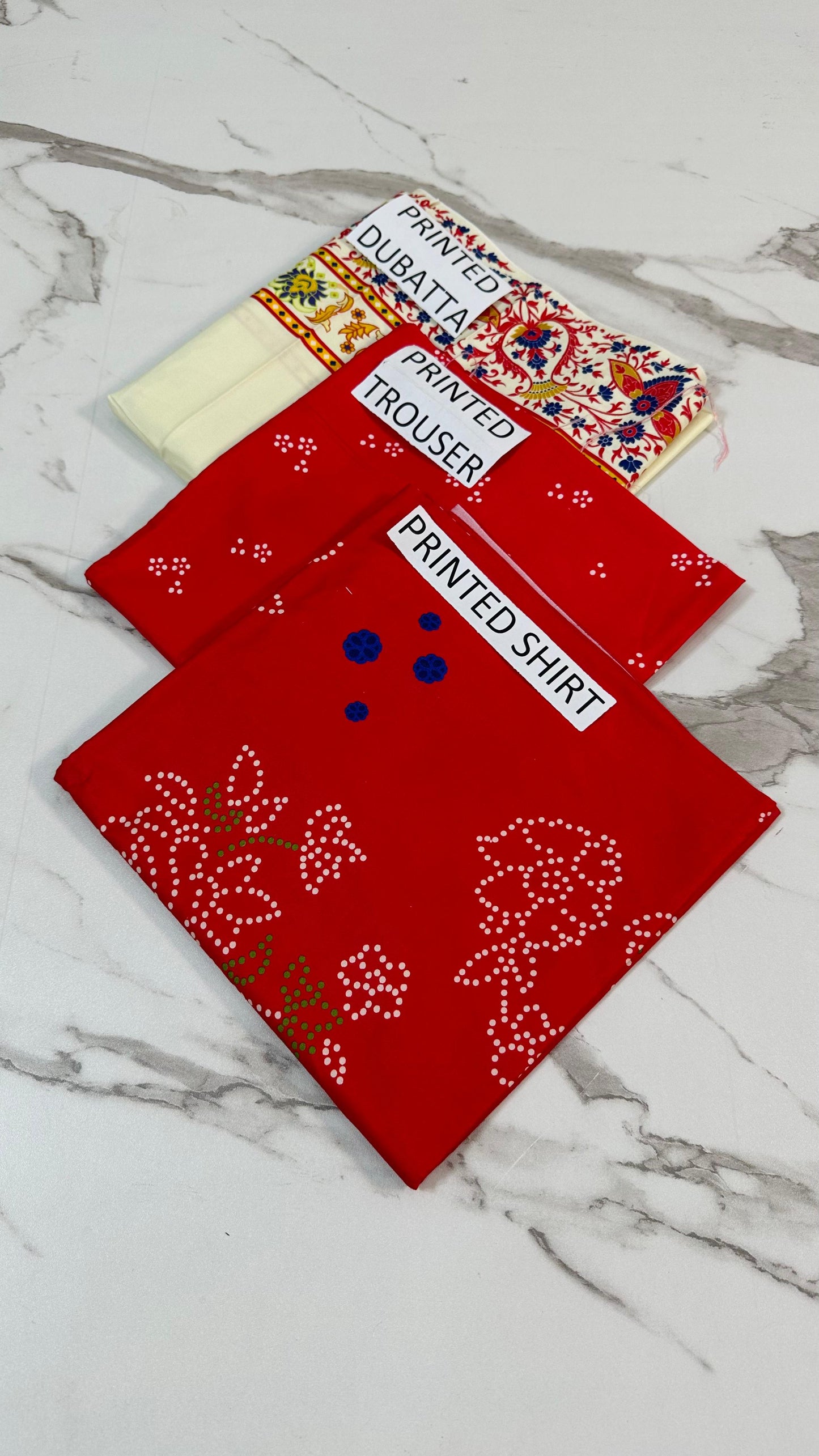 VOL 156 | DS 10 | DIGITAL PRINTED LINEN 3PC LINEN DUPATTA
