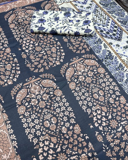 VOL 55 |DS 04| DIGITAL PRINTED LINEN 3PC