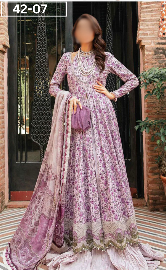 VOL 42 | DS 07 | BANA DORIA LAWN 3PC
