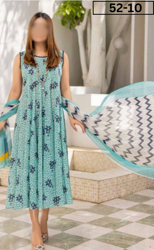 VOL 52 | DS 10 | DIGITAL PRINTED LINEN 3PC