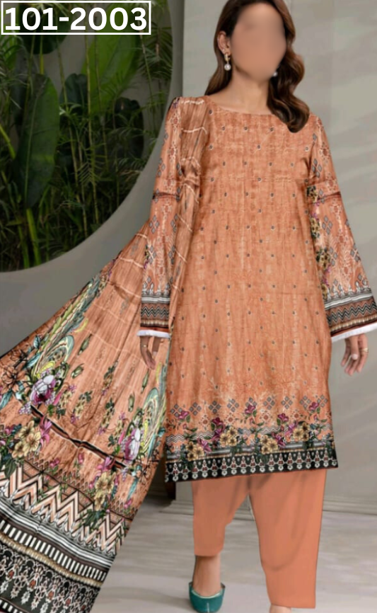 VOL 101 | DS 2003 | VICOSE DIGITAL PRINTED 3PC