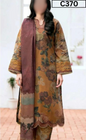 MIRHA | DS C370 | BANA DORA DIGITAL PRINTED LAWN 3PC