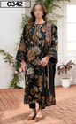 MIRHA | DS C342 | BANA DORA DIGITAL PRINTED LAWN 3PC