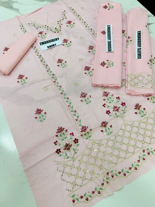 Vol-269 | DS 32 | KIDS EMBROIDERED LAWN 2PC