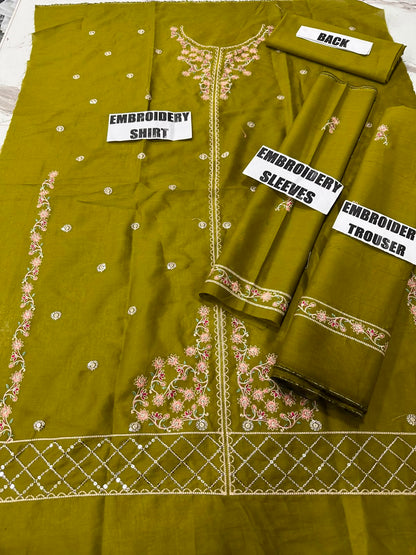 Vol-269 | DS 06 | KIDS EMBROIDERED LAWN 2PC