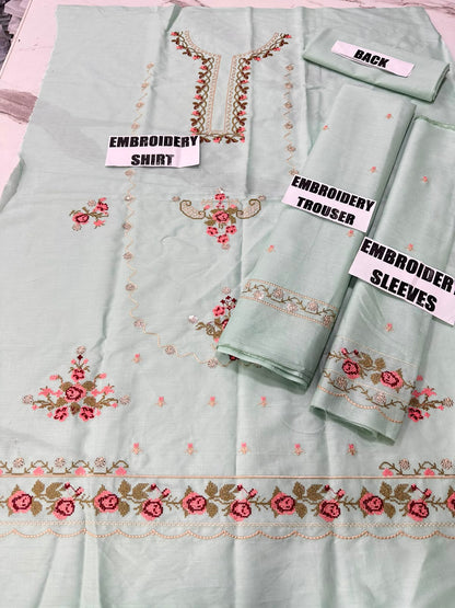 Vol-269 | DS 05 | KIDS EMBROIDERED LAWN 2PC